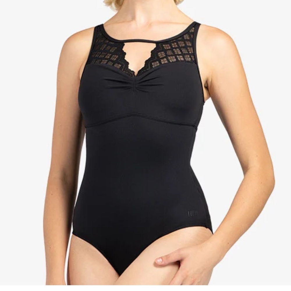 Lulli “Abelia” High Neck Leotard